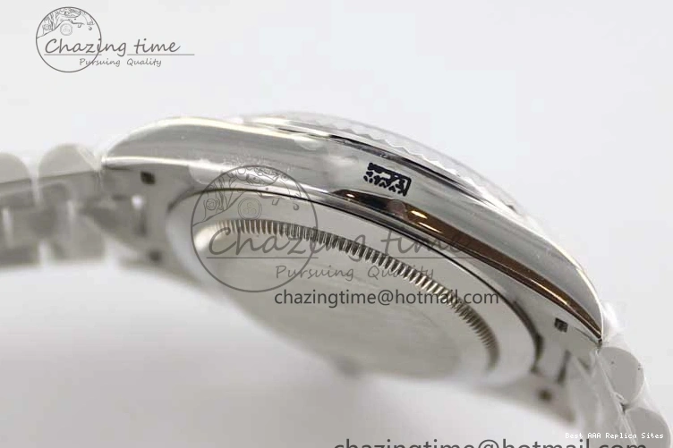 Good Copy Rolex Watches Steel Ice 40mm Best TWF 1:1 2357 SS Arabic A Comfortable Bracelet Edition 904L on Day SS Blue Date Dial 0118